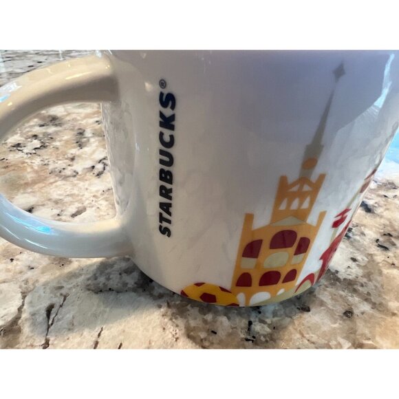 Starbucks Barcelona Spain Europe You are Here Coffee‎ Mug 14 oz Cup NWT City - Picture 5 of 7